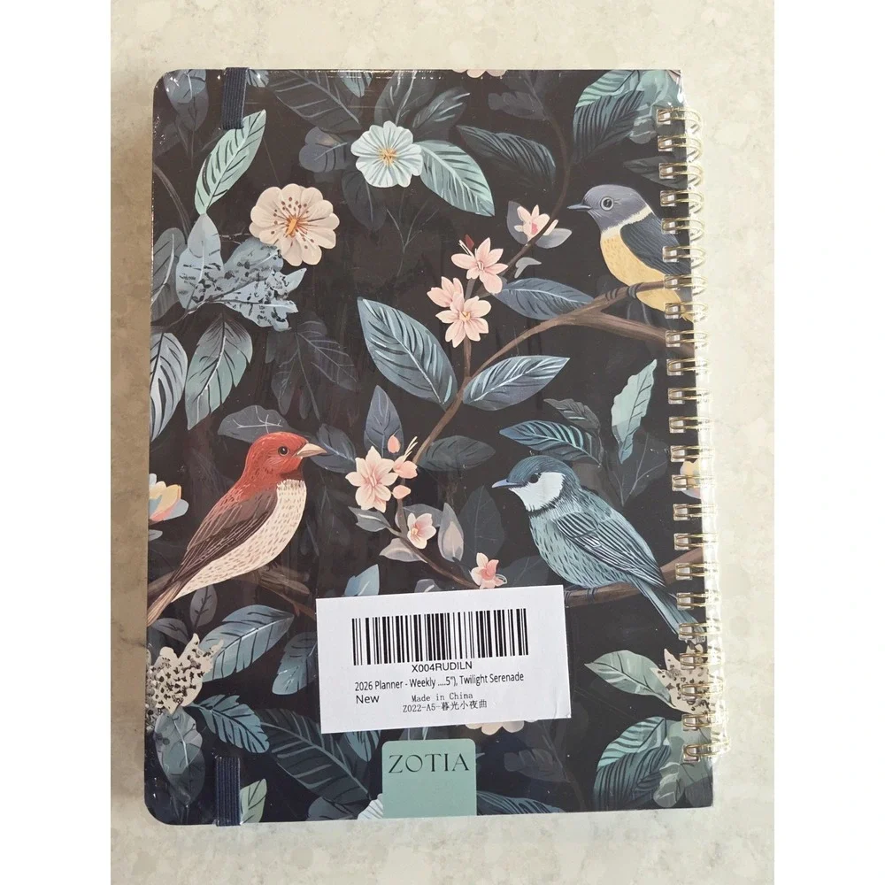 2026 Planner, Weekly and Monthly Jan 2026 - Dec‎ 2026 Hardcover 6.3